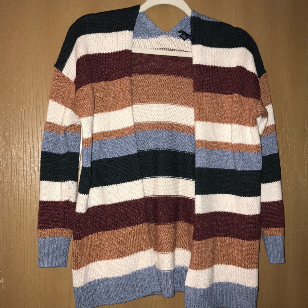 Striped Cardigan